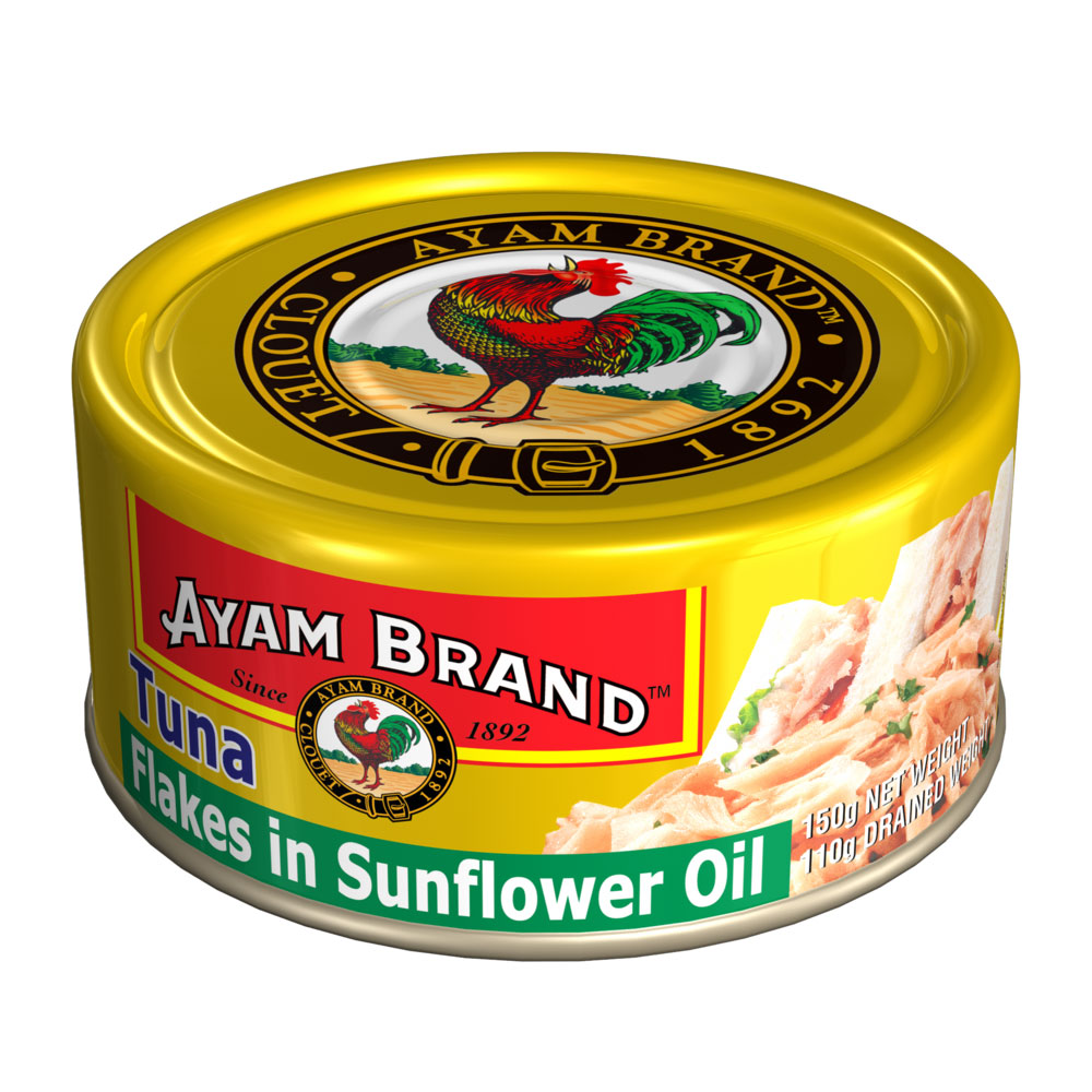 Ayam Brand Tuna Flakes In Sunflower Oil